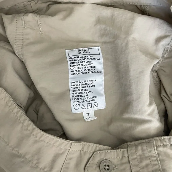 Women’s Hiking Shorts Royal Robbins Size 6 Nylon Utility Travel Outdoor Pockets - Picture 5 of 8